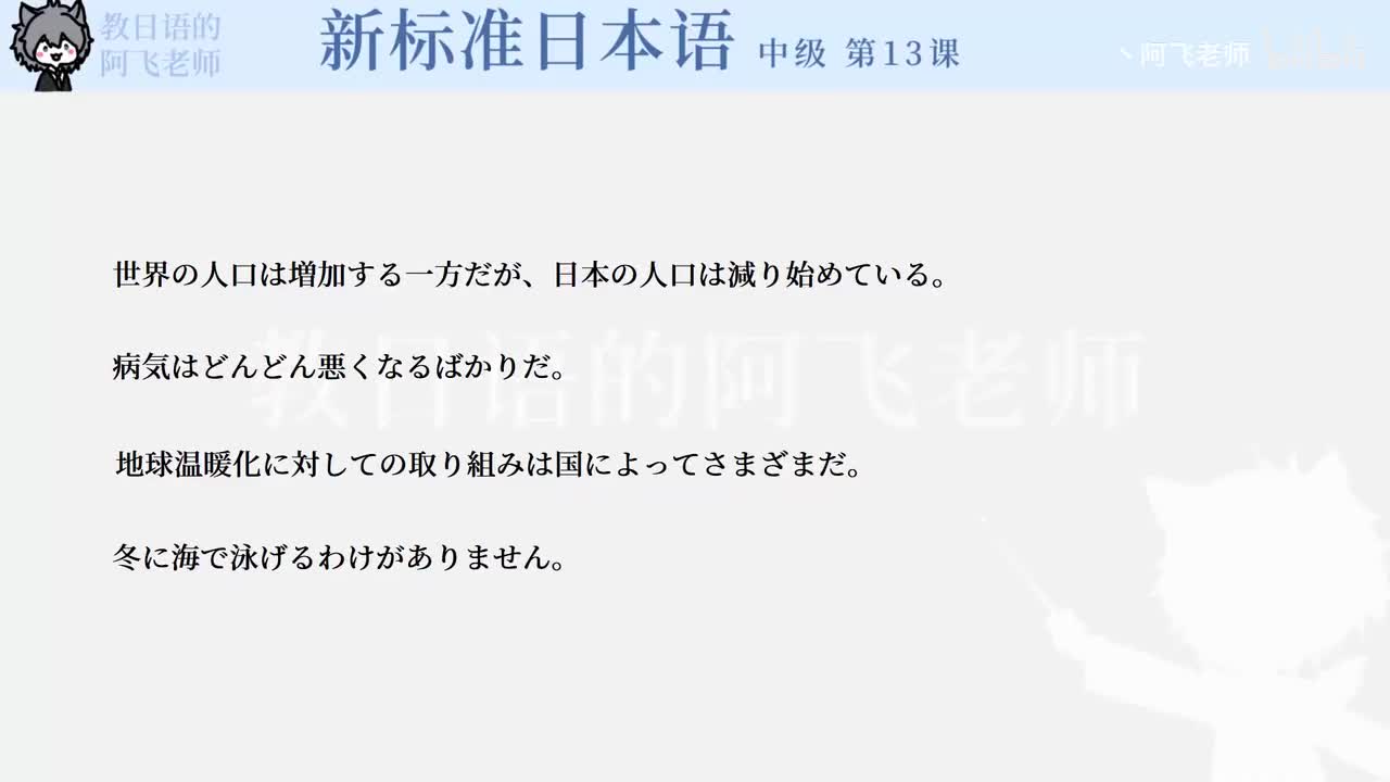 中级第13课：请求致辞（语法）