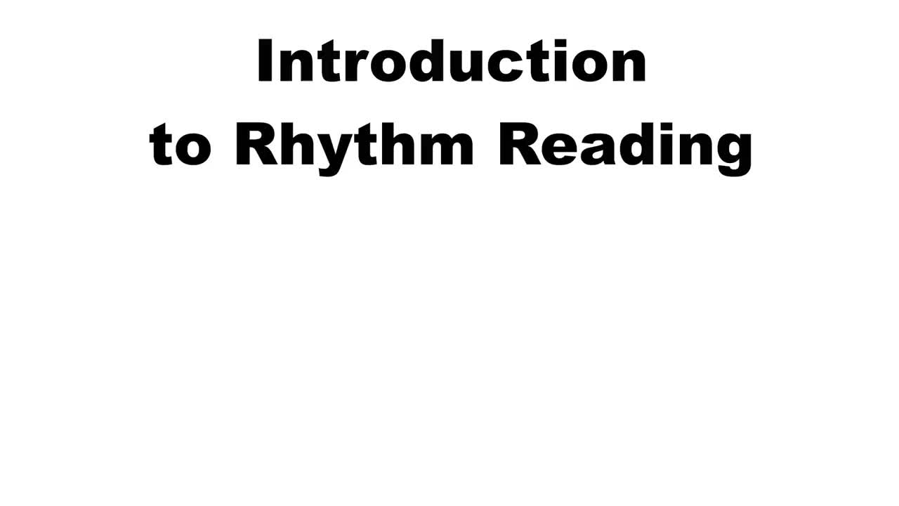 四分音符八分音符节奏训练