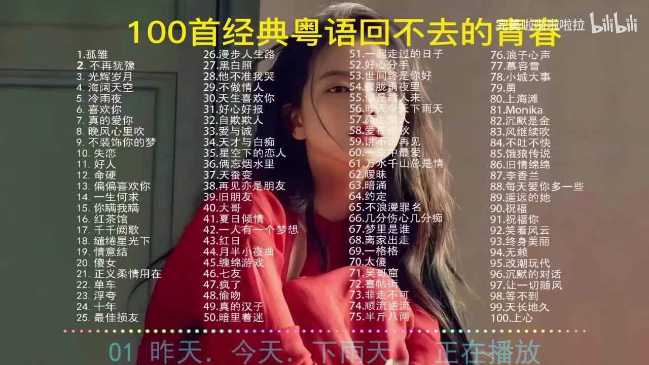 100. 《昨天．今天．下雨天》