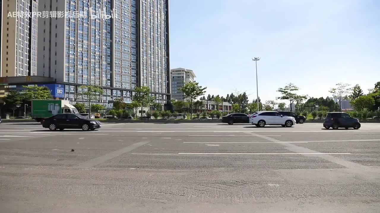 【PR教程】车流定格效果教程