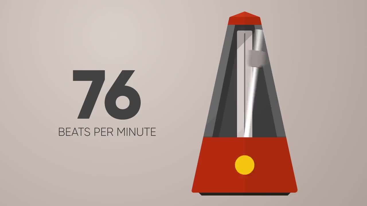 76 BPM Metronome