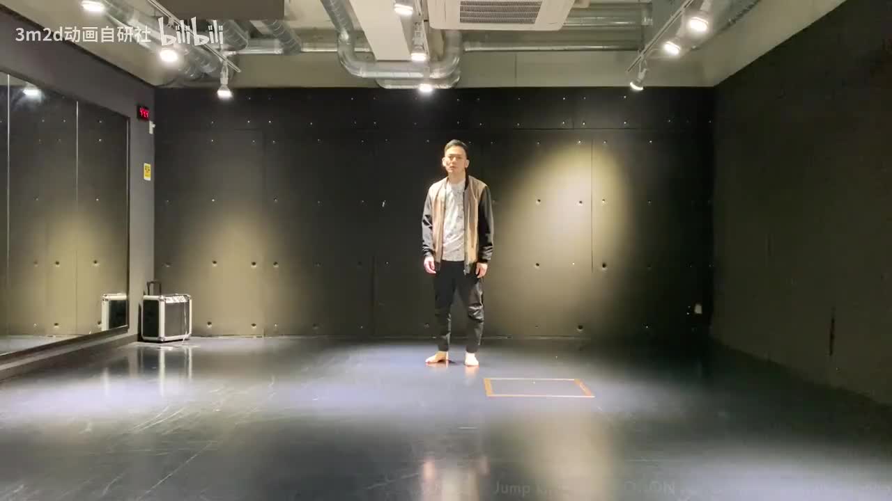 【踢&腿法】跳起膝部攻击 Animation reference by 3D2M动画自研社