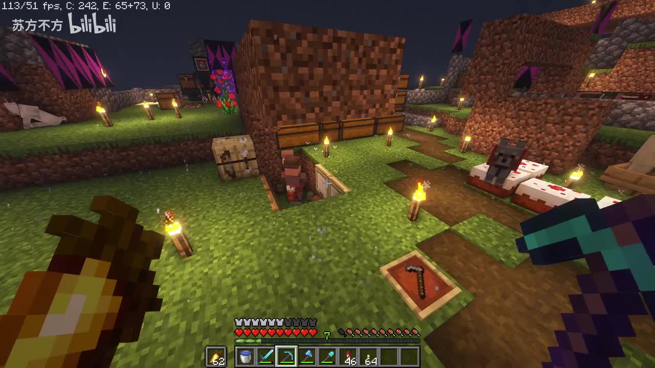 41-僵尸村民救活，物品打折