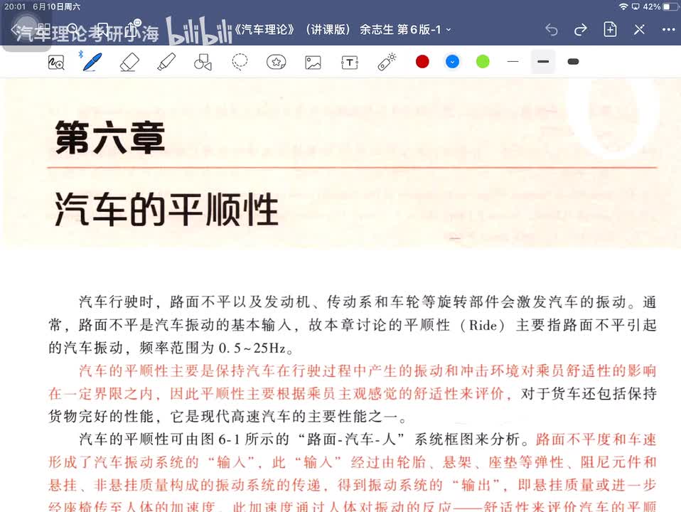 【第二十九讲】平顺性1节