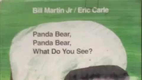 Panda Bear Panda Bear What Do You See by Eric Carle -