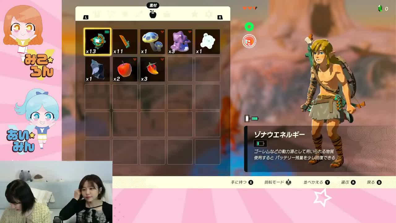 【#2】「ゼルダの伝説 ティアーズ オブ ザ キングダム」実況♡ 〜巨大扇風機でどこまでも〜