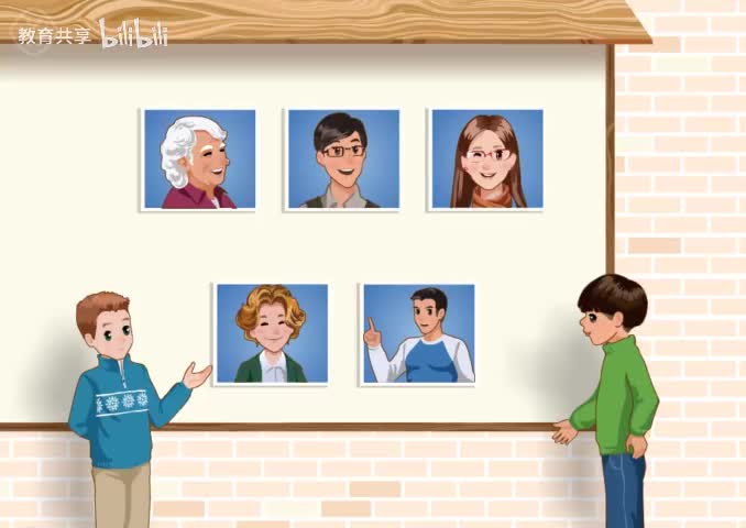 人教PEP（五上）p5 Unit 1 A Let's learn & Ask and answer 听力动画