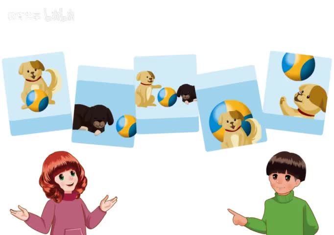 人教PEP（五上）Unit 5 p52 B Let's learn 听力动画