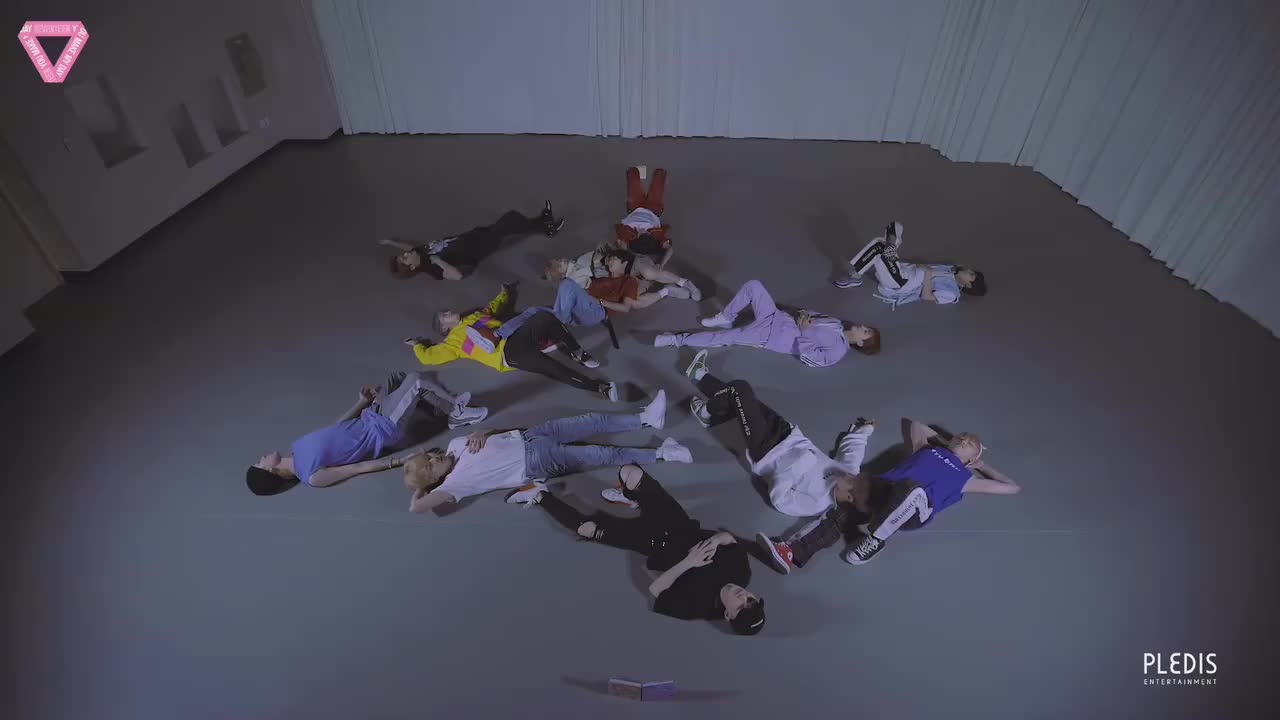 40SEVENTEEN-Oh My! 练习室(背影版)