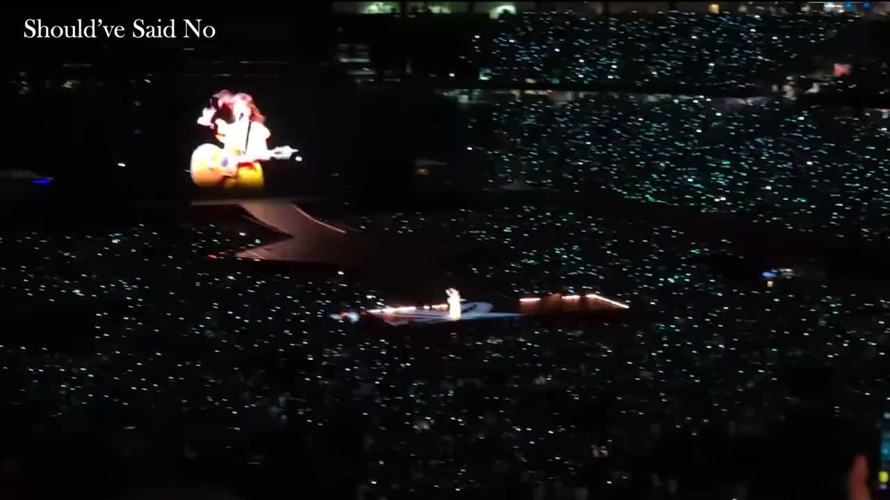 Should've Said No+Better Man (Foxborough, 5/19/23)