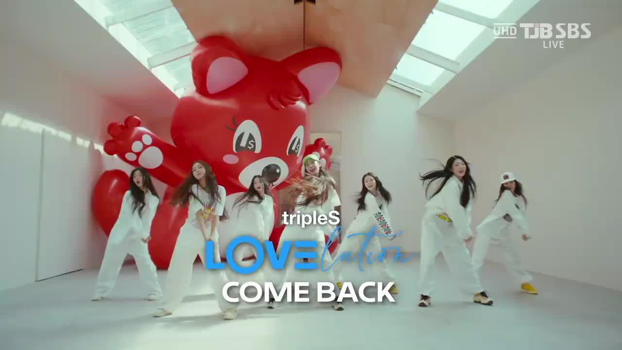 230820 SBS UHD Inkigayo tripleS LOVElution - Girls Capitalism