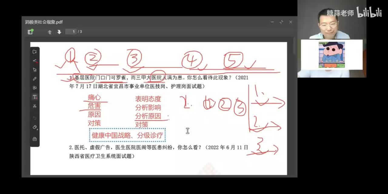 3.综合分析之社会现象题型（三）