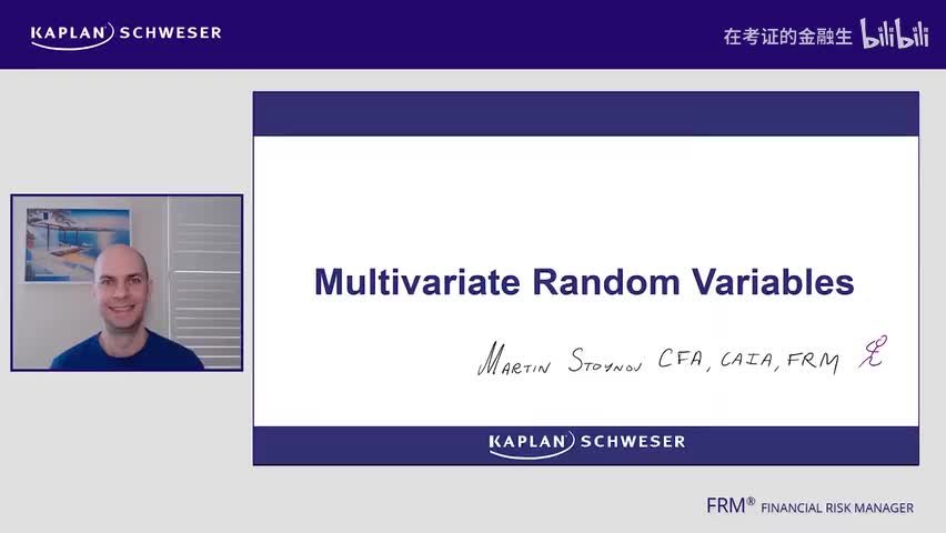 Reading 15 Multivariate Random Variables_清晰 480P