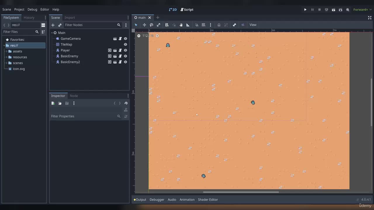 5. Destroying Enemies