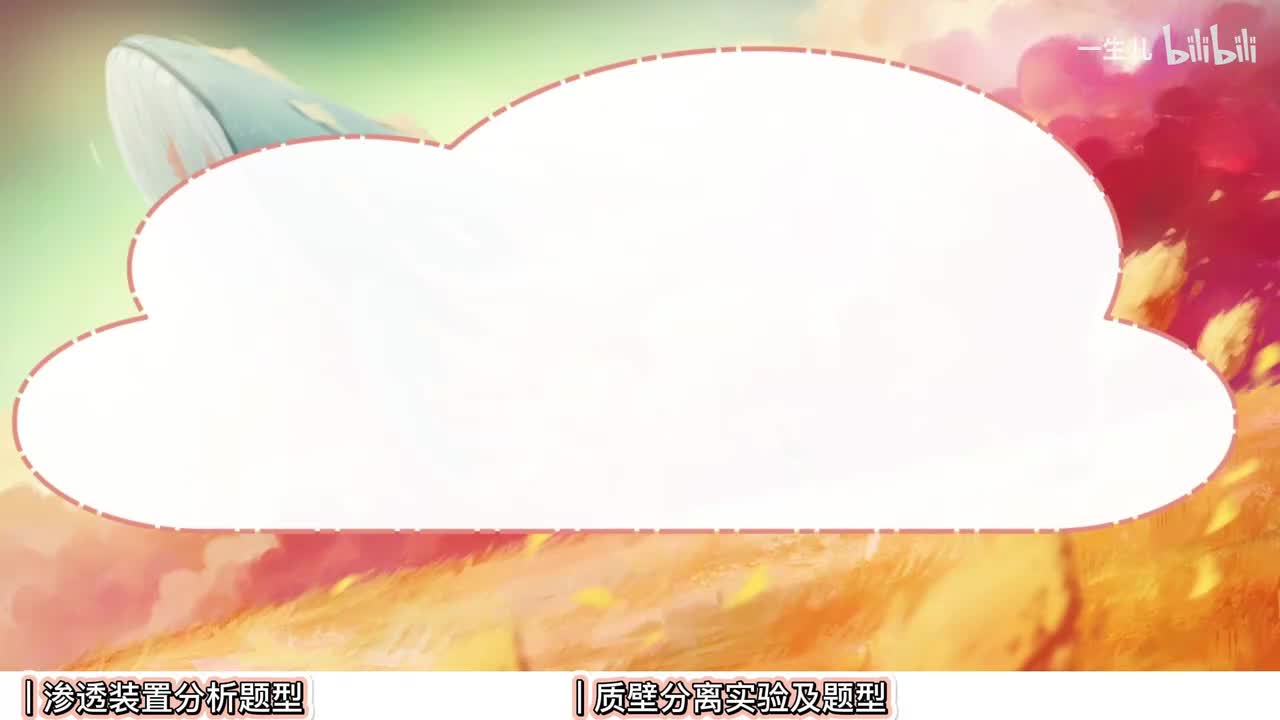 物质运输】2质壁分离和渗透装置【考点】中档