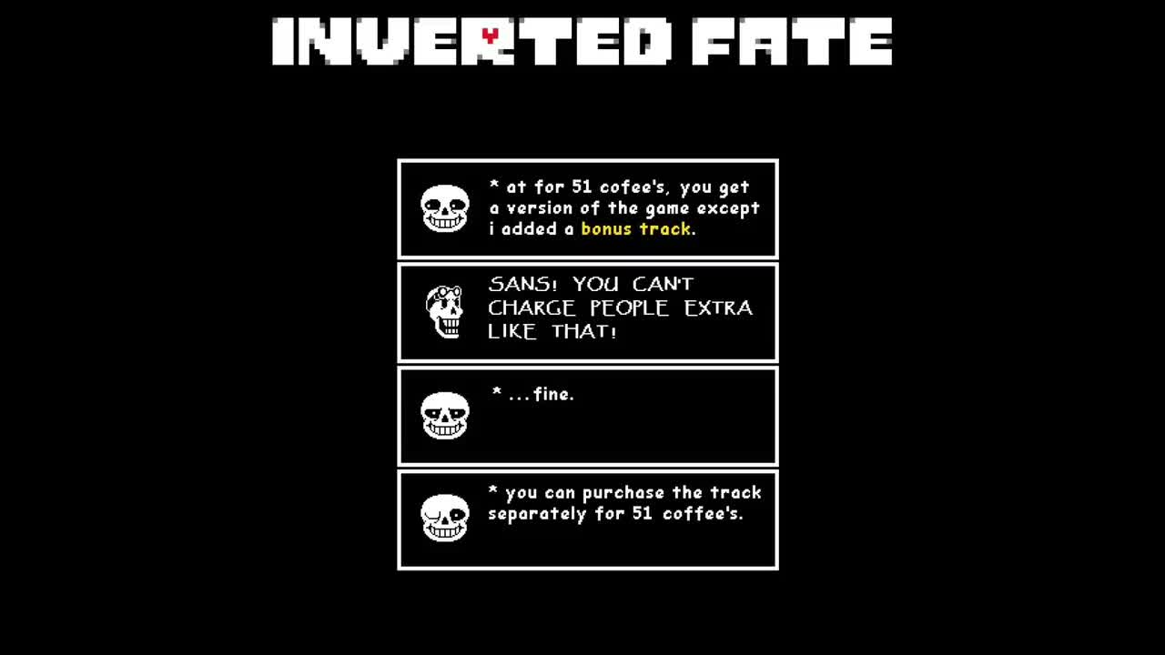 sans' very cool song