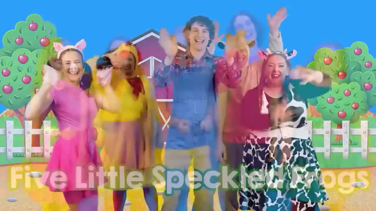 Five LIttle Speckled Frogs