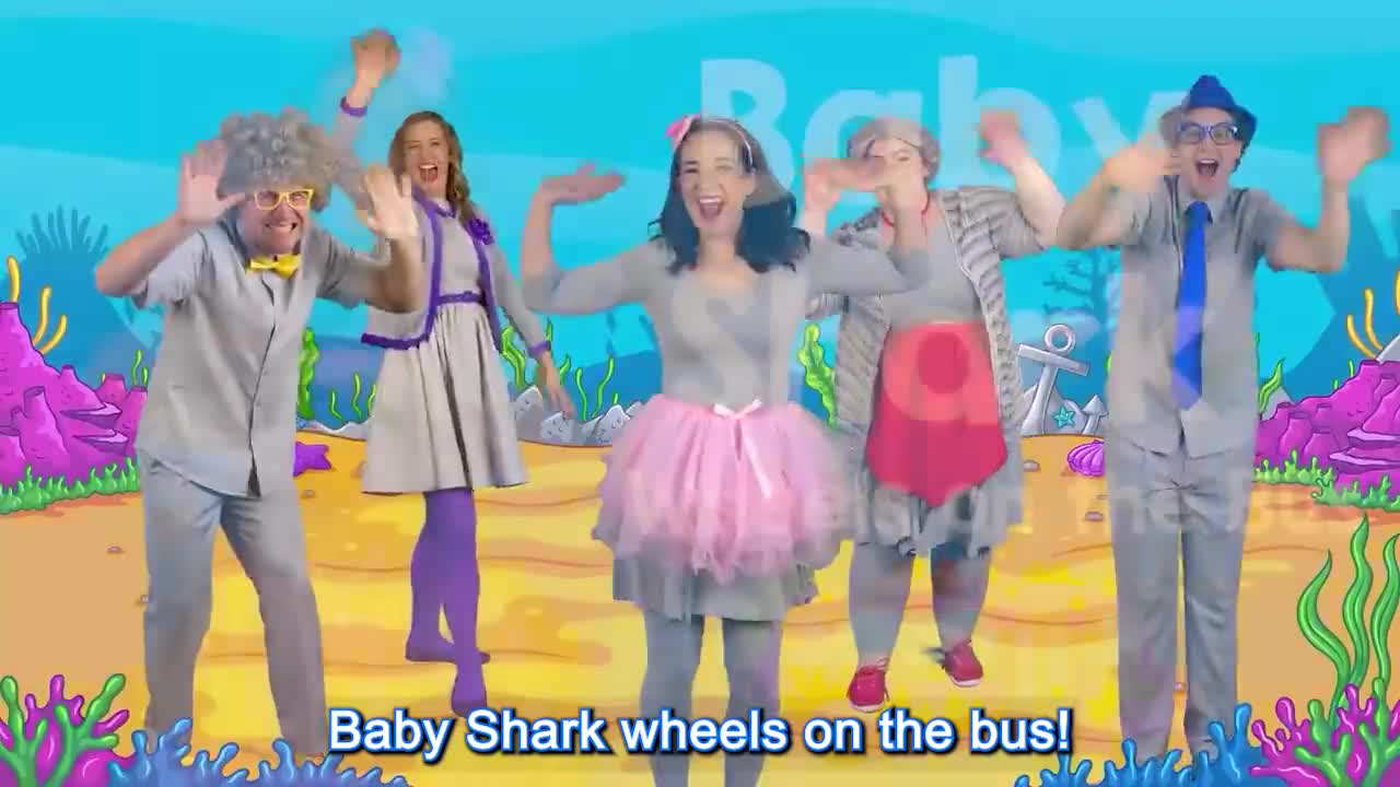 Baby Shark Wheels on the bus