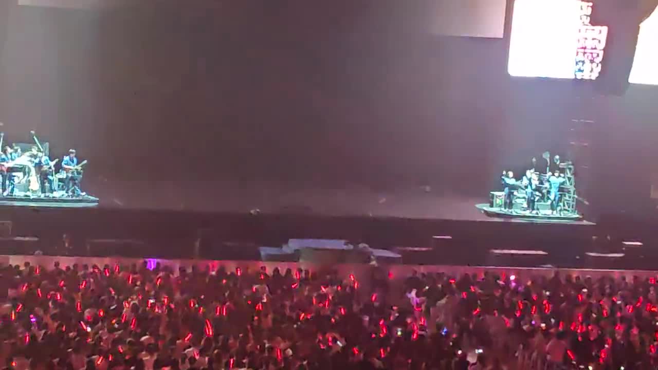27、【4K】集体大合唱军歌 DA DA DA SUGAR HIGH 世界巡回演唱会 福州站 完整版正面舞台