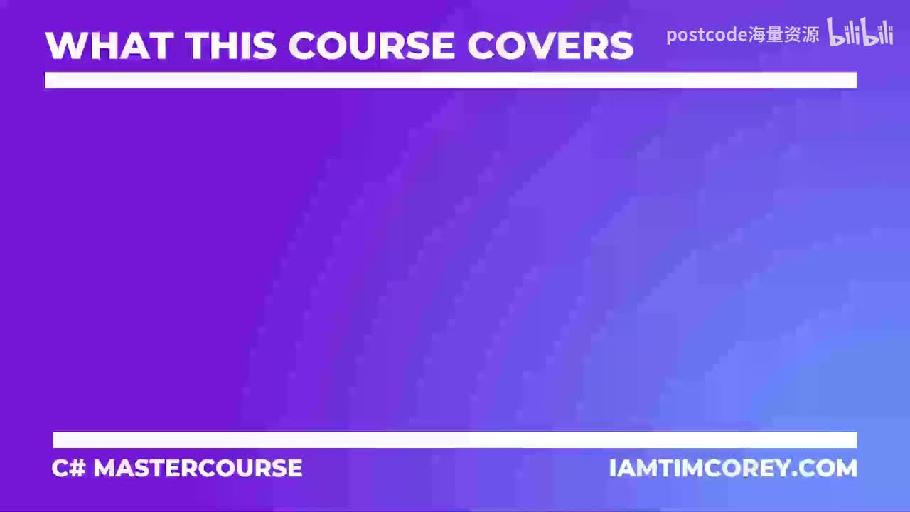 3. 这门课程涵盖了什么内容-What This Course Covers