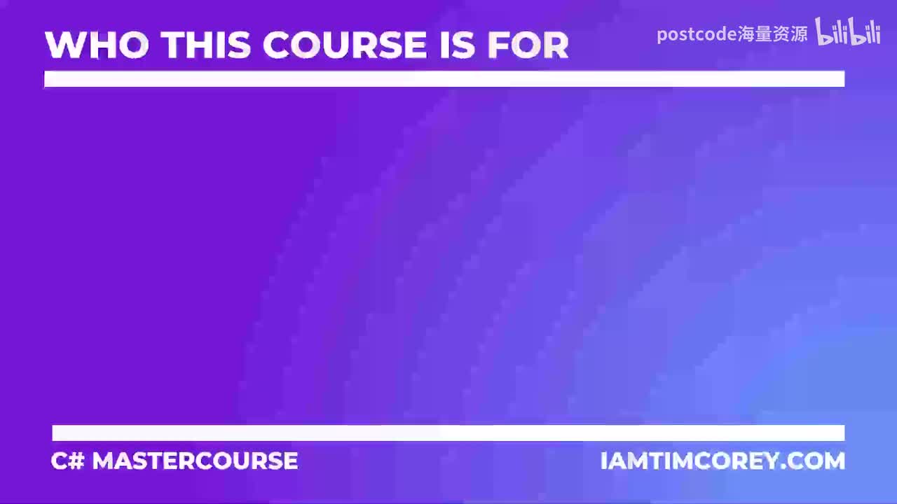 2. 这门课程适合谁-Who This Course Is For