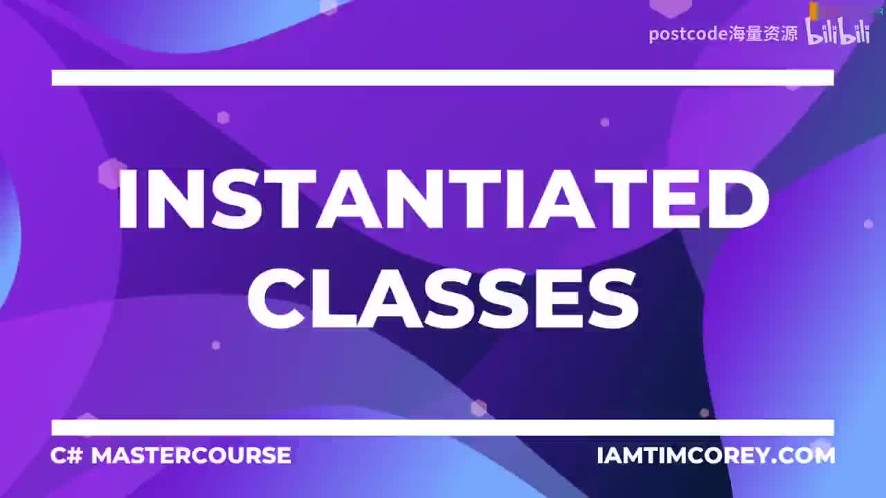 16.2. 实例化类 + Instantiated Classes
