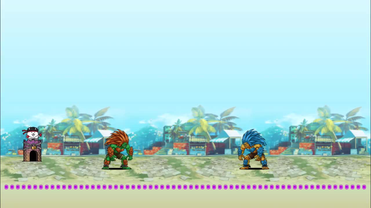 快打旋风Ⅴ 战斗5/VS布兰卡「大自然战士」