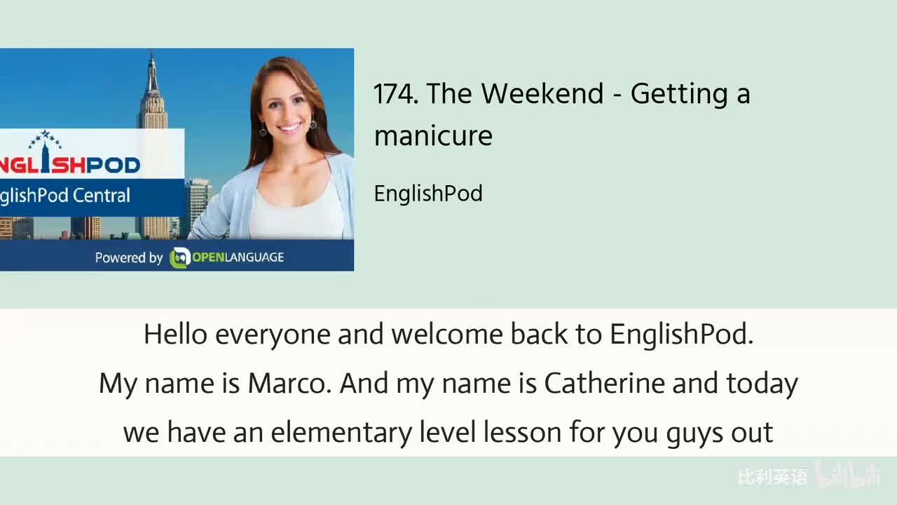174. The Weekend - Getting a manicure