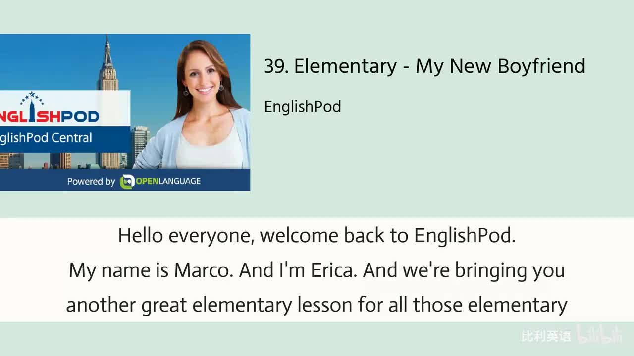 039. Elementary - My New Boyfriend