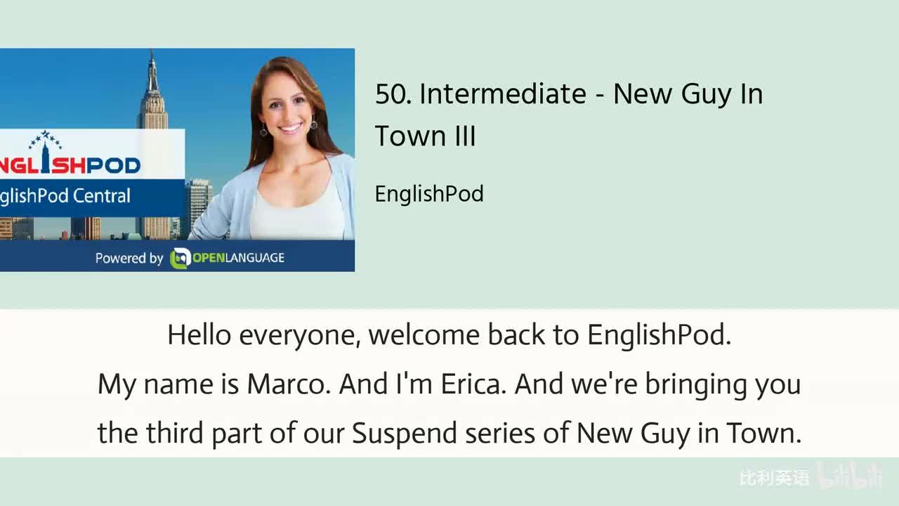 050. Intermediate - New Guy In Town III