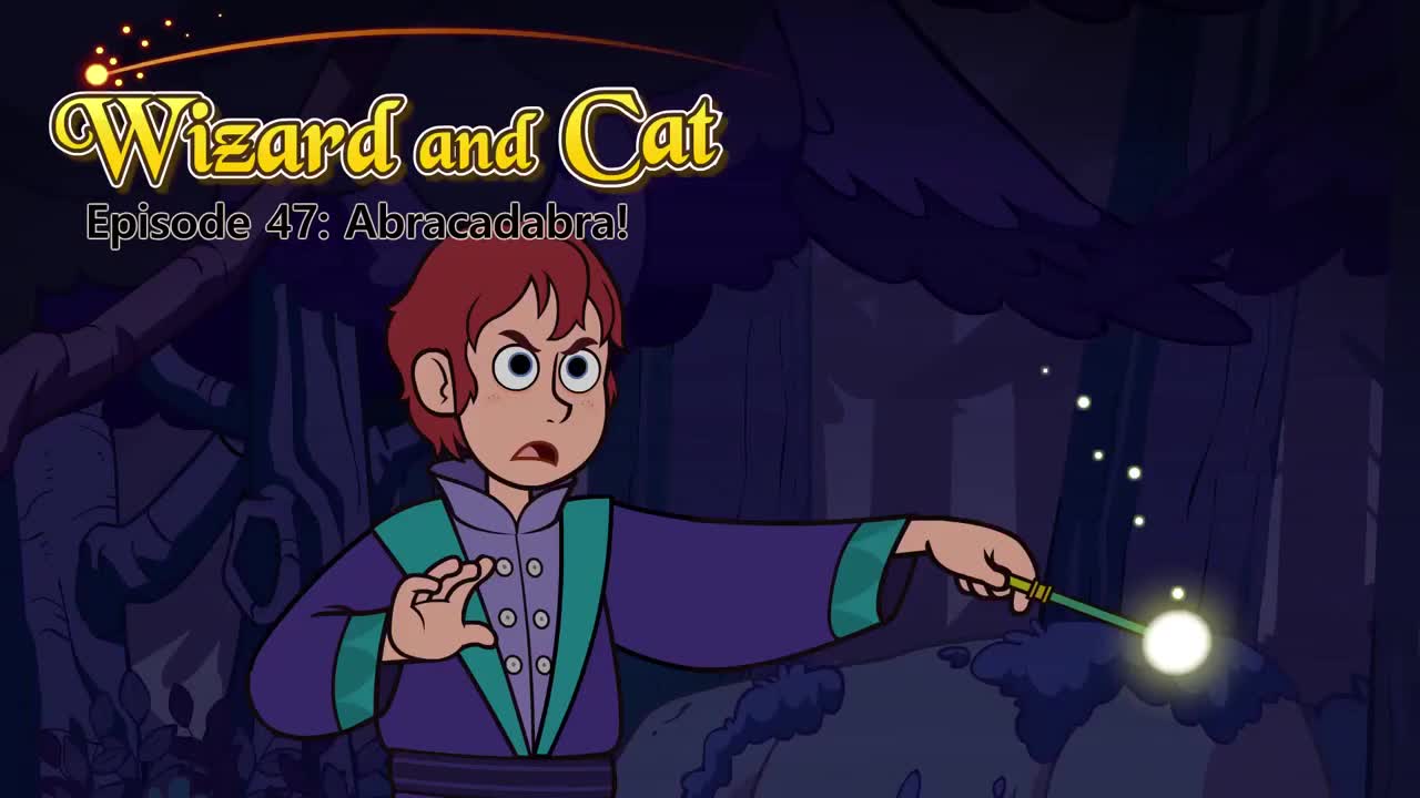 047_Wizard and Cat 47_Abracadabra!