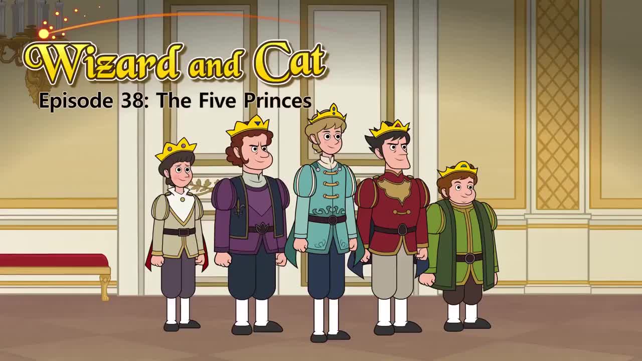 038_Wizard and Cat 38_The Five Princes