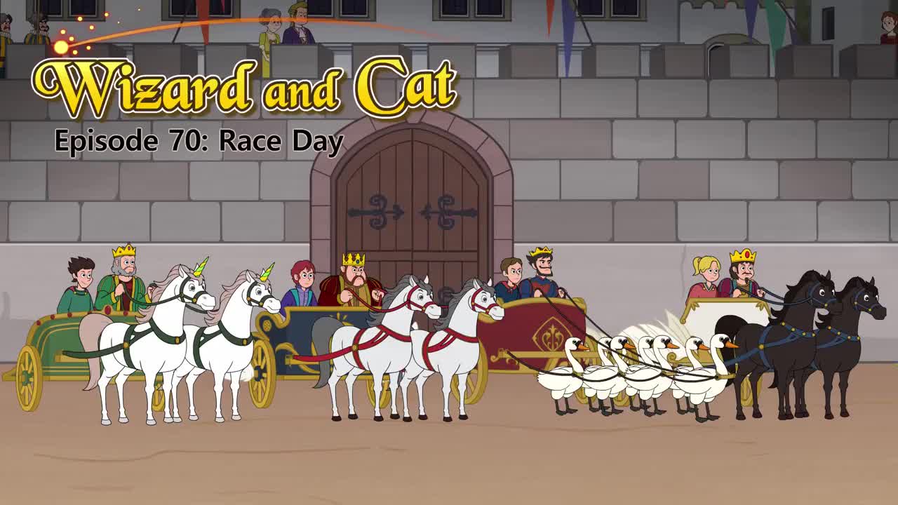 070_Wizard and Cat 70_Race Day