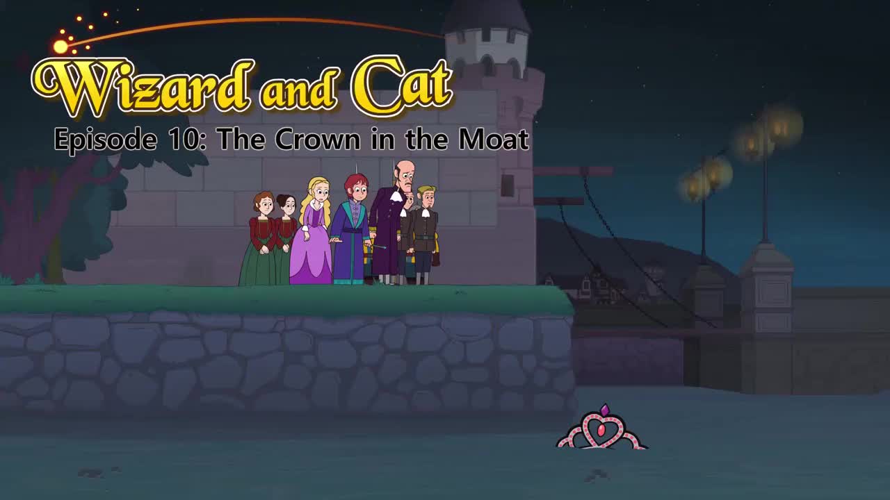 010_Wizard and Cat 10_The Crown in the Moat
