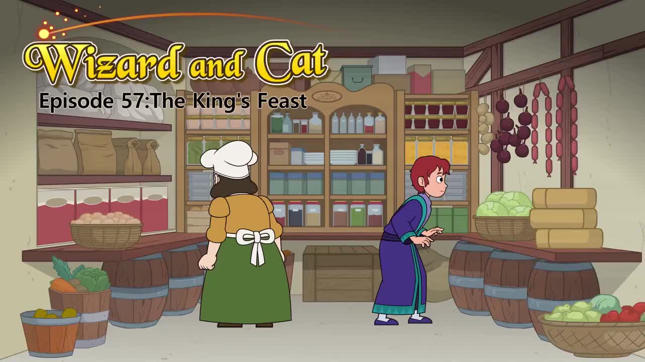 057_Wizard and Cat 57_The King's Feast