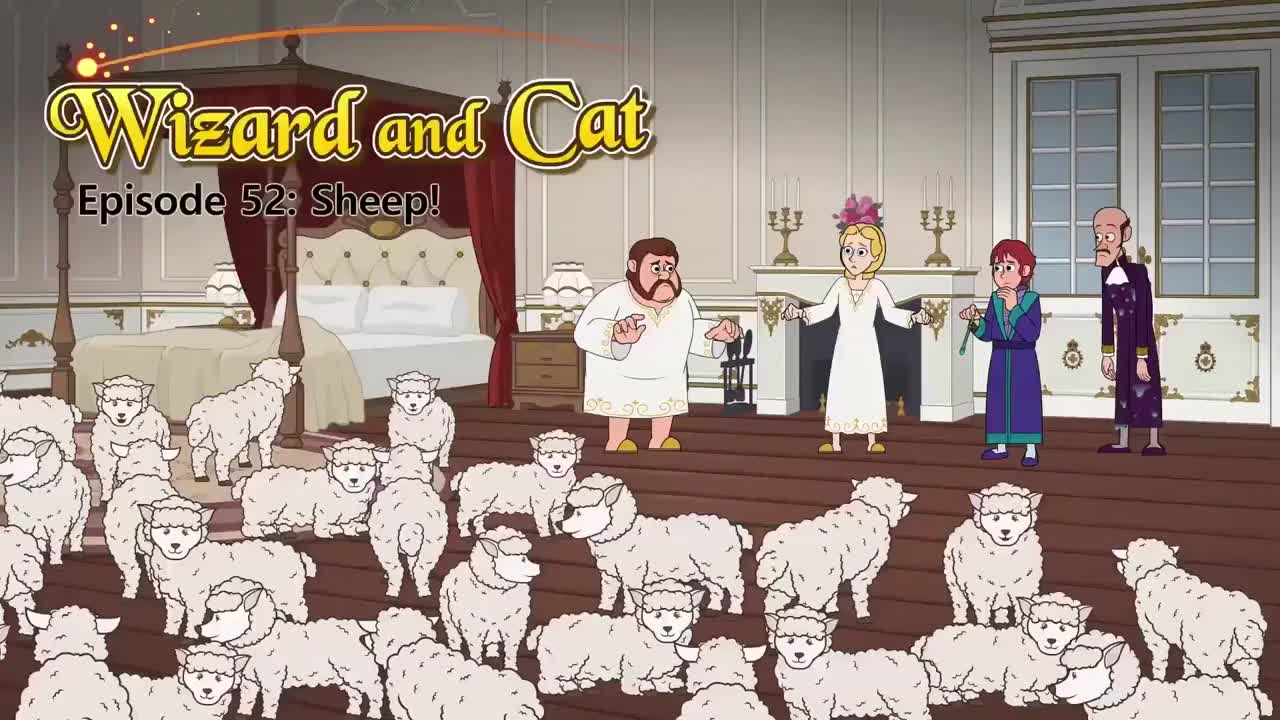 052_Wizard and Cat 52_Sheep!