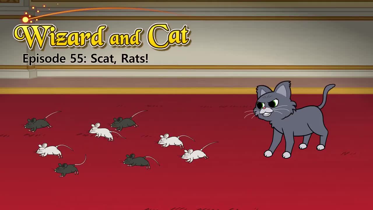 055_Wizard and Cat 55_Scat, Rats!