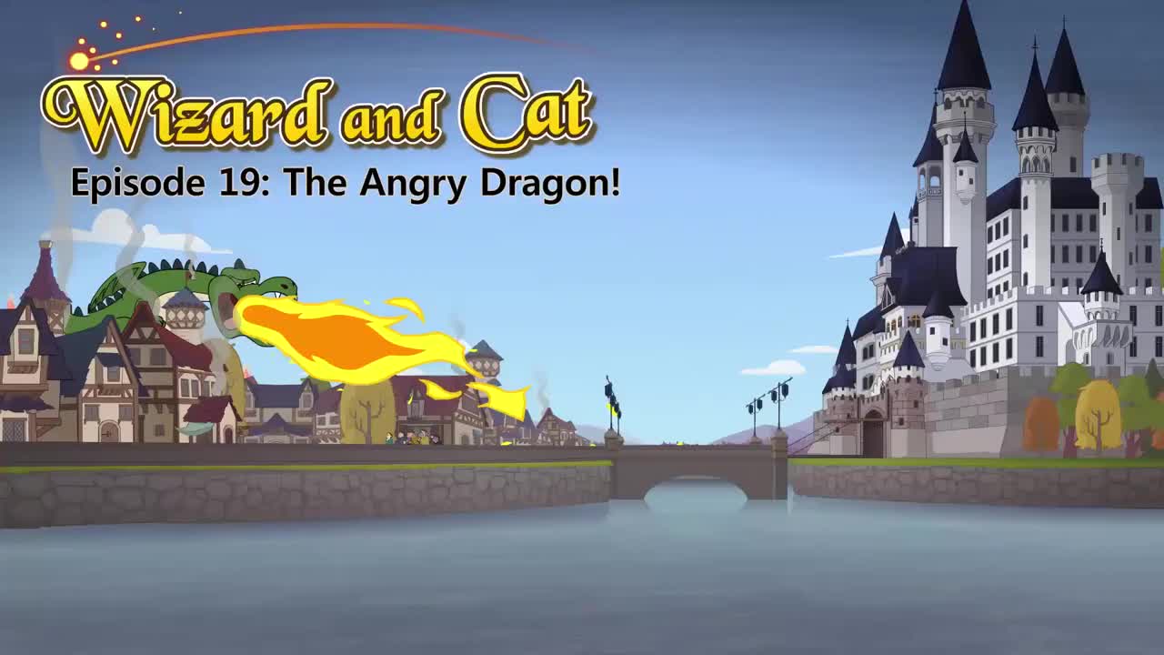 019_Wizard and Cat 19_The Angry Dragon!