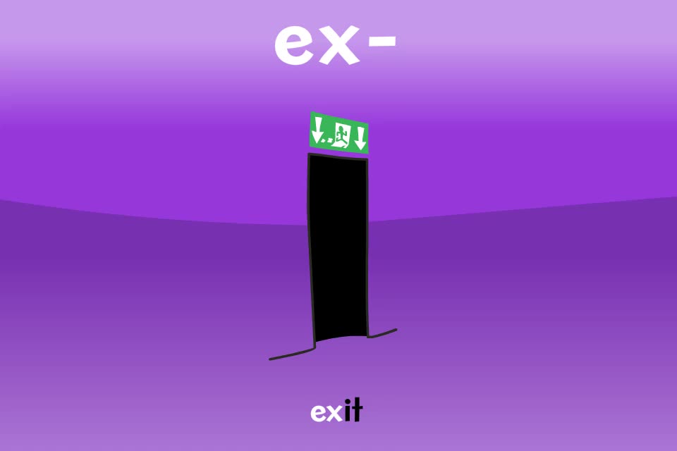 【常见前缀07】ex-