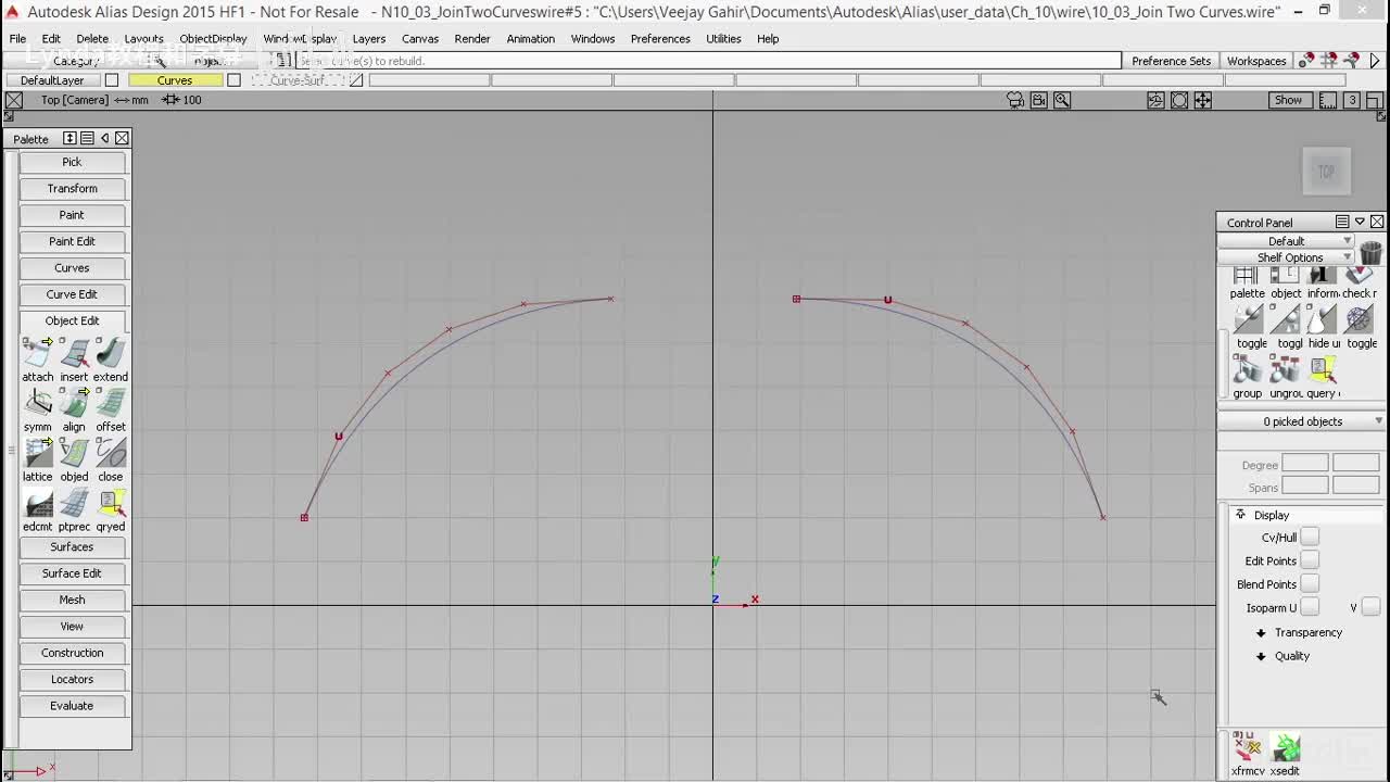 72.连接两条曲线