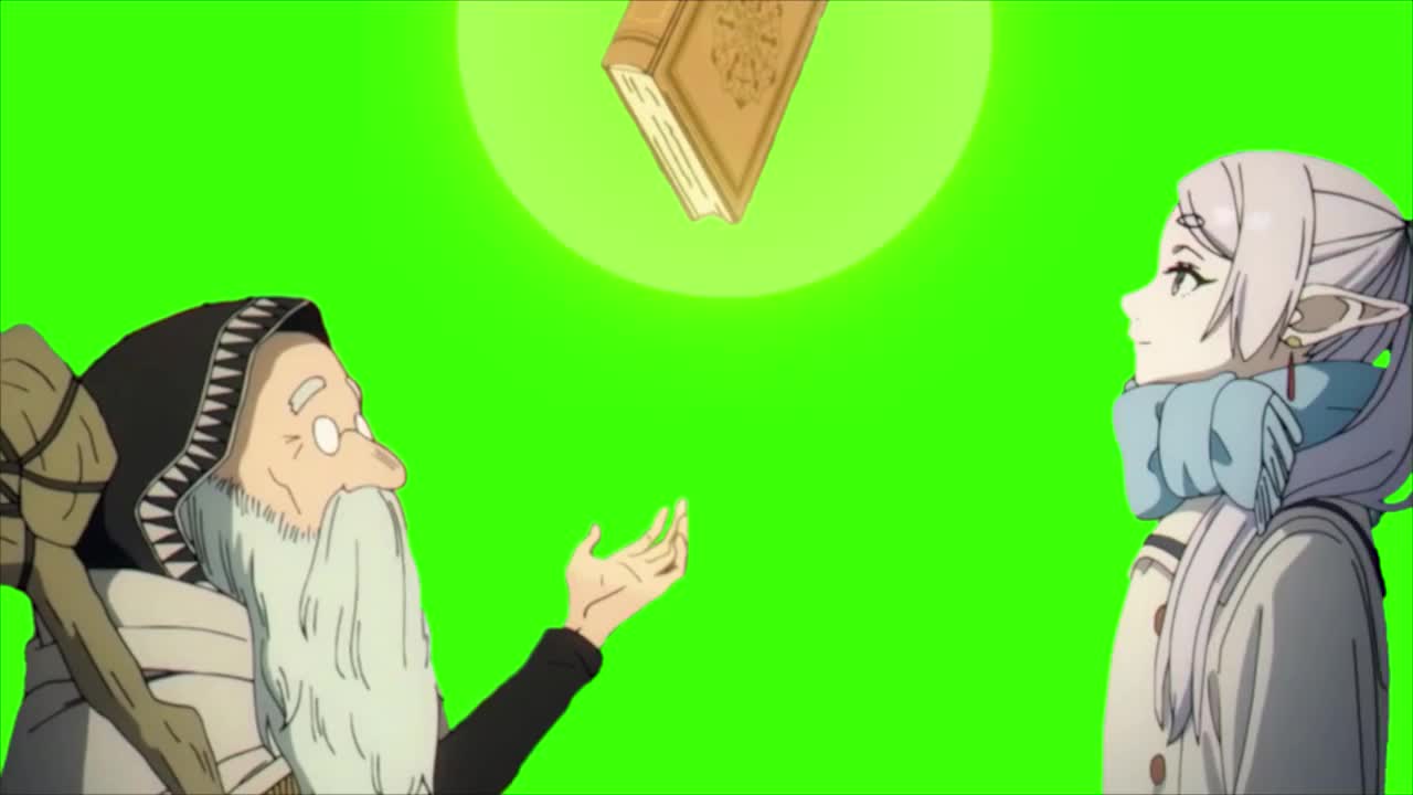 芙莉莲魔法书17集片段绿幕