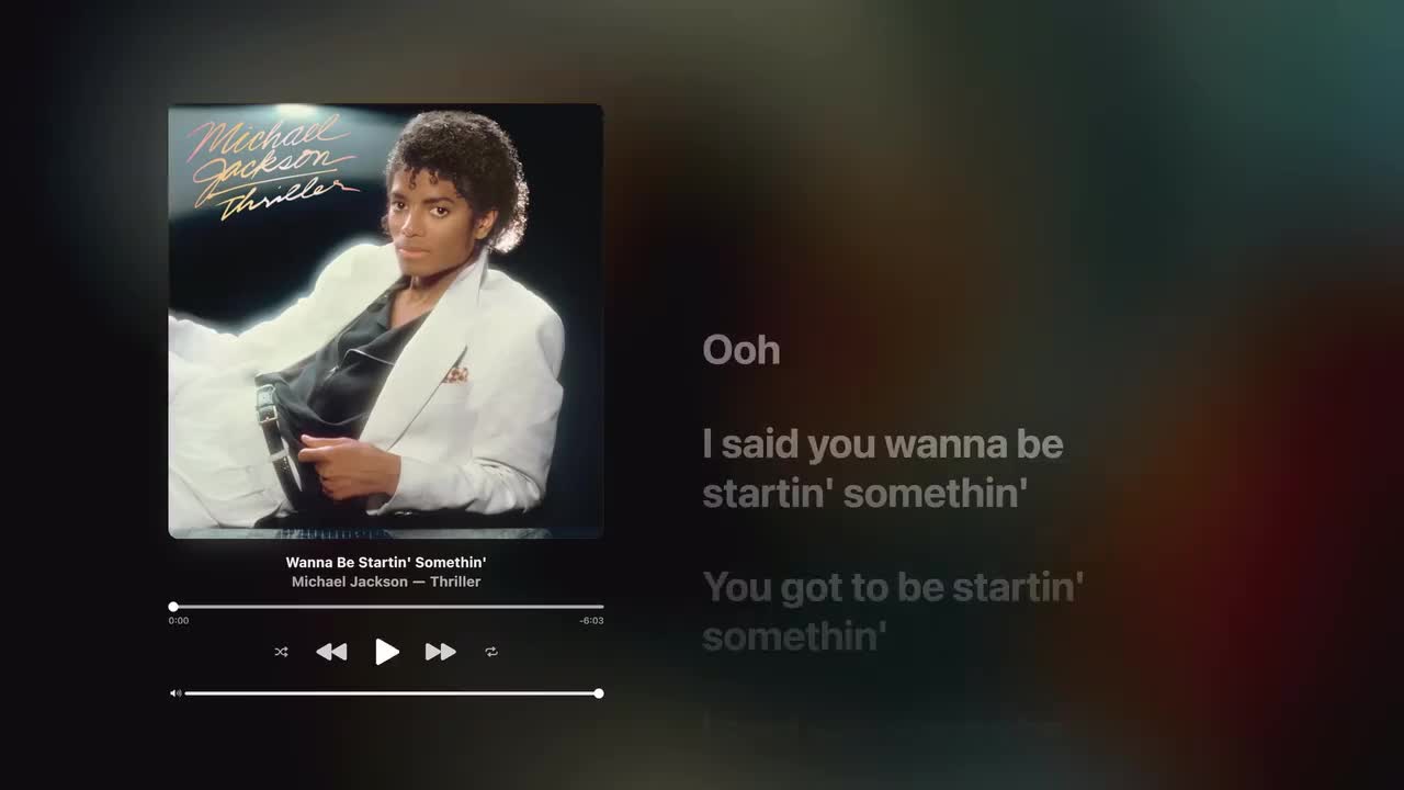 Wanna Be Startin' Somethin'《挑起事端》