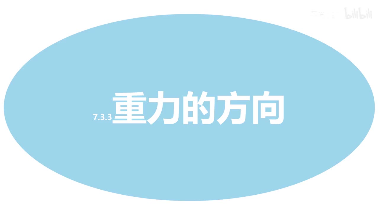 7.3.3重力的方向