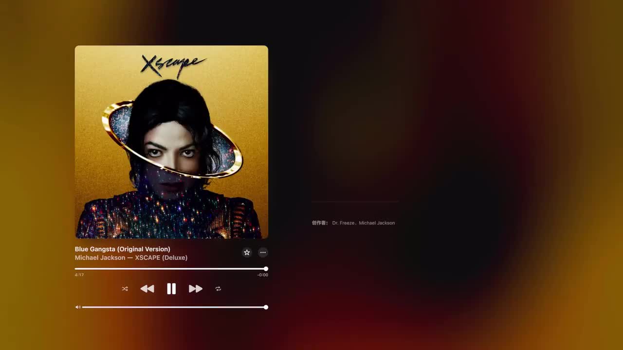 Xscape (Original Version)《逃脱（原版）》