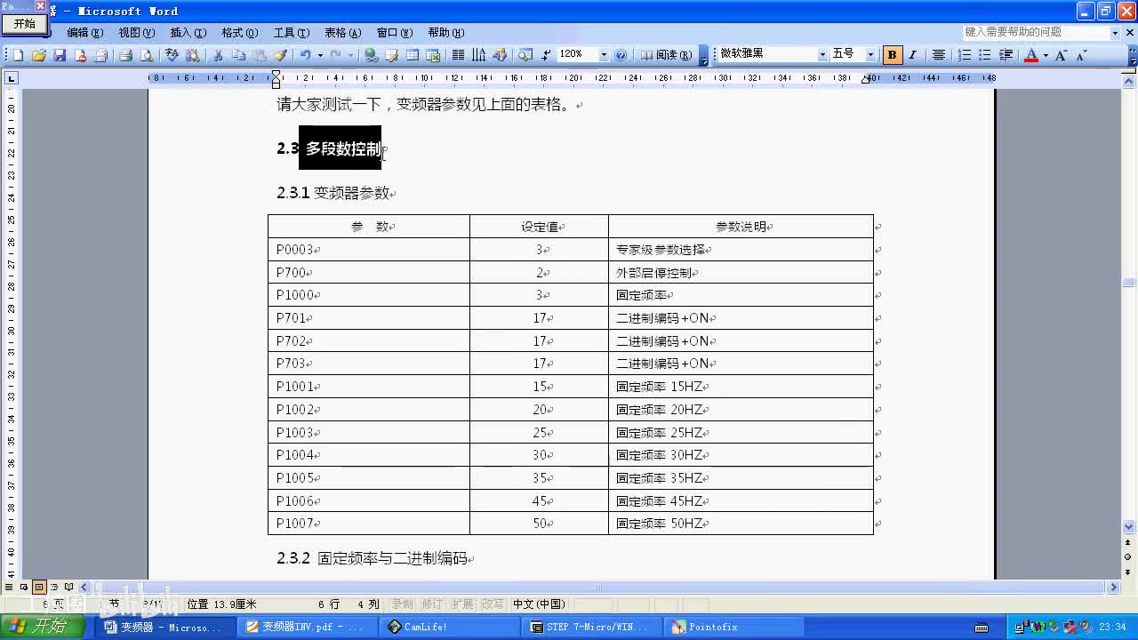 031西门子变频器三