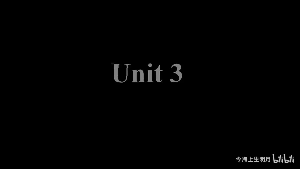 二Unit 3 单词