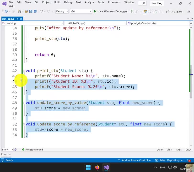 179.值语义初始化结构体变量
