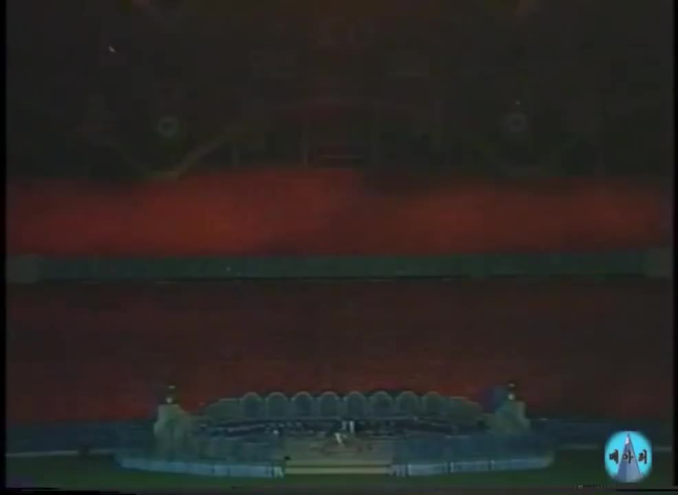 1993年朝鲜祖国解放战争胜利40周年团体操电子乐版本