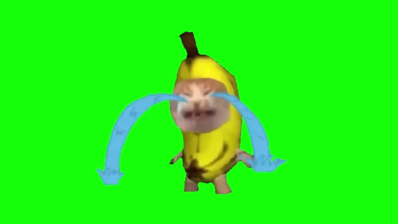 哭泣香蕉猫（有声）