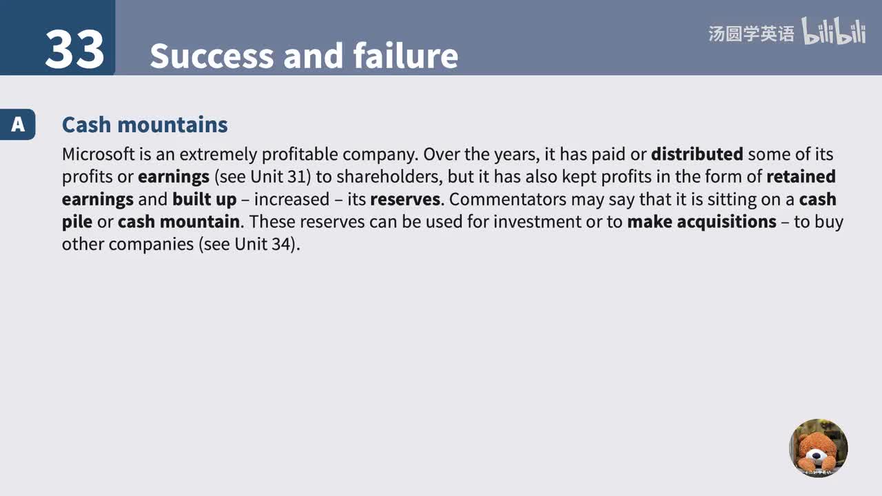 33. Success and failure